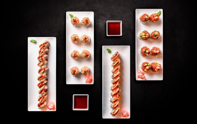 Mediterranean Sushi Rolls